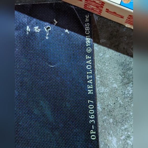 Vintage Rare 1981 Original Meat Loaf Promo Poster - Picture 4 of 8